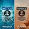 Signmission Hazardous Noise Area OSHA Notice Sign, Plastic, 10in W x 14in L, 2PK OS-2PACK-NS-P-1014-V-13323 - alternate 2